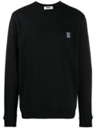 Msgm Runaway Print Sweatshirt - Black