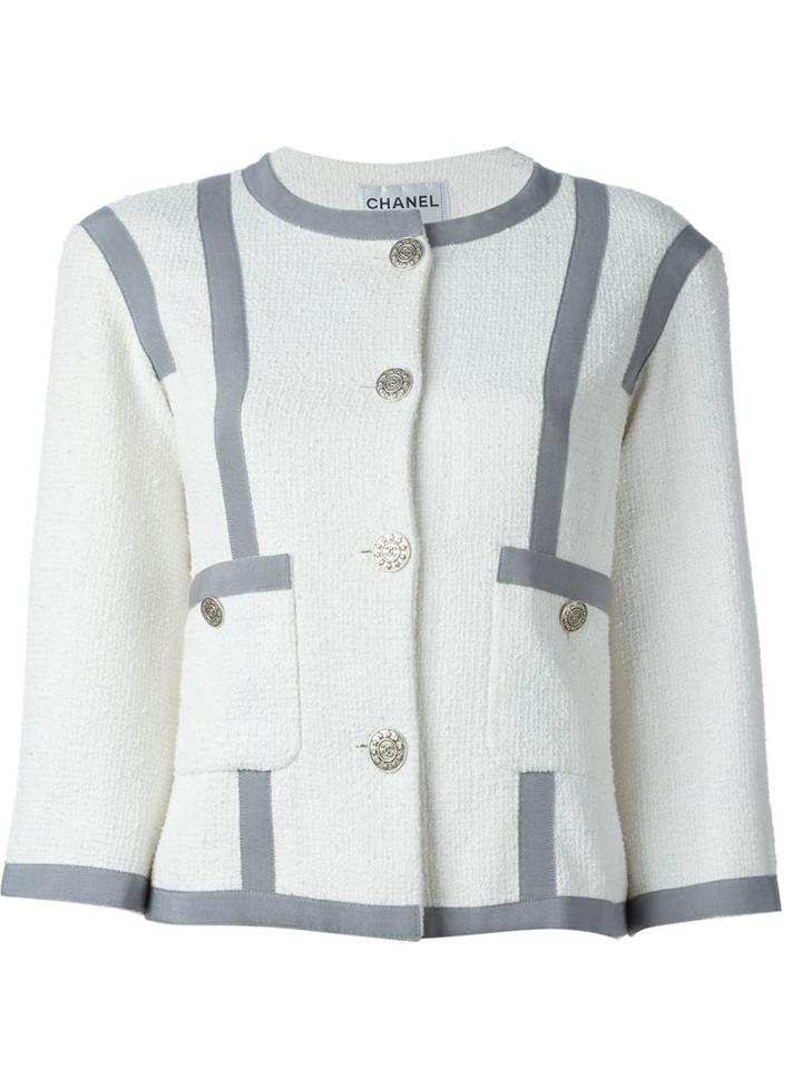 Chanel Vintage Tweed Boxy Jacket