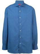 Isaia Longsleeved Shirt - Blue