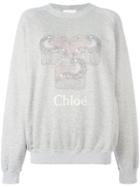 Chloé Toucan Print Sweatshirt - Nude & Neutrals