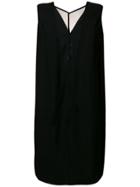 Rick Owens Sheer Panel Dress - Black