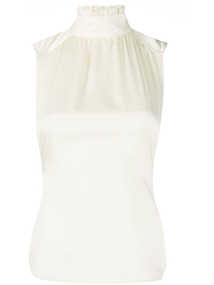 Sueundercover High Halter Neck Top - Neutrals