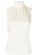 Sueundercover High Halter Neck Top - Neutrals