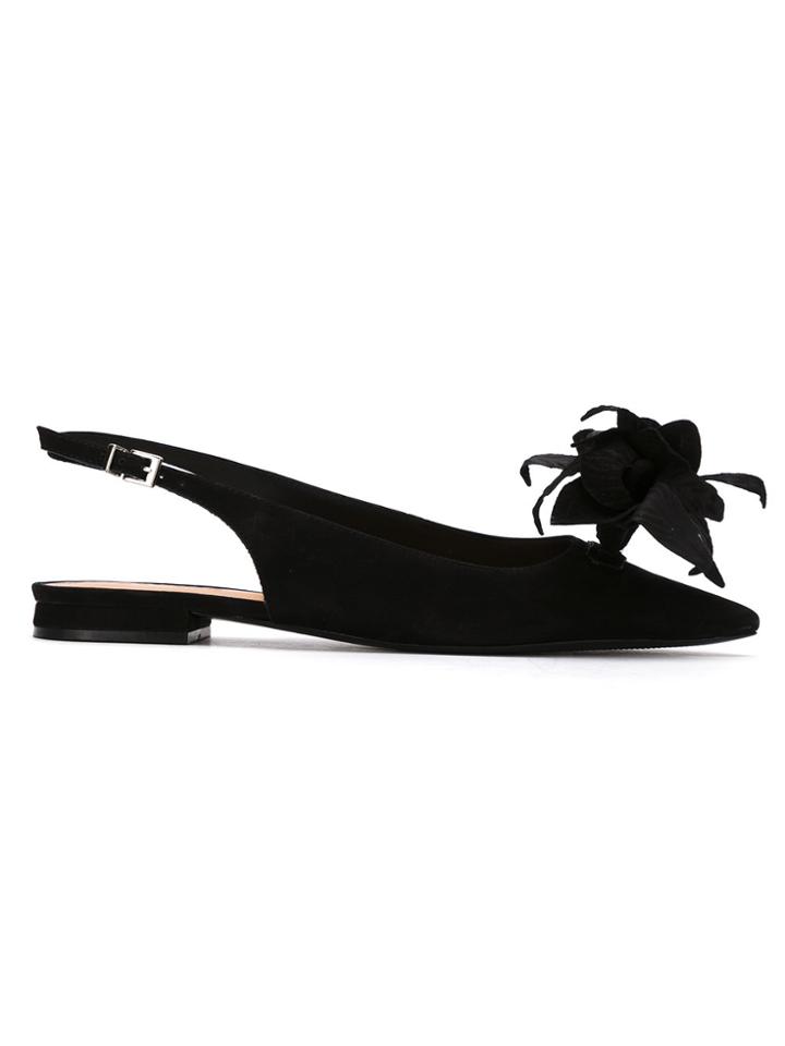 Schutz Schutz S2041600220001u Black Leather/fur/exotic Skins->leather