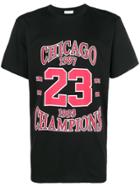Ih Nom Uh Nit Chicago Print T-shirt - Black