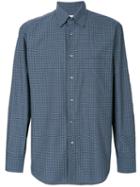 Brioni - Plaid Shirt - Men - Cotton - M, Blue, Cotton