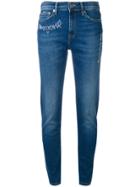 Mira Mikati Embroidered Jeans - Blue