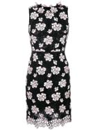 Giambattista Valli Flower Patch Dress - Black