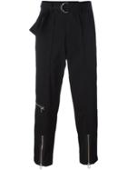 3.1 Phillip Lim Belted Trousers - Black