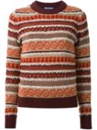 Guild Prime Chunky Knit Sweater, Women's, Size: 34, Yellow/orange, Acrylic/nylon/wool