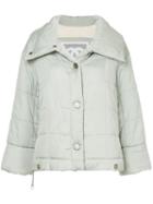 Chanel Pre-owned Down Boxy Jacket - Grey