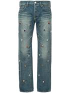 Tu Es Mon Trésor Bijoux Jeans Short Length - Unavailable