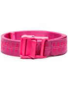 Off-white Classic Logo Industrial Belt - Pink