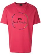 Ps By Paul Smith Circle Logo T-shirt - Red