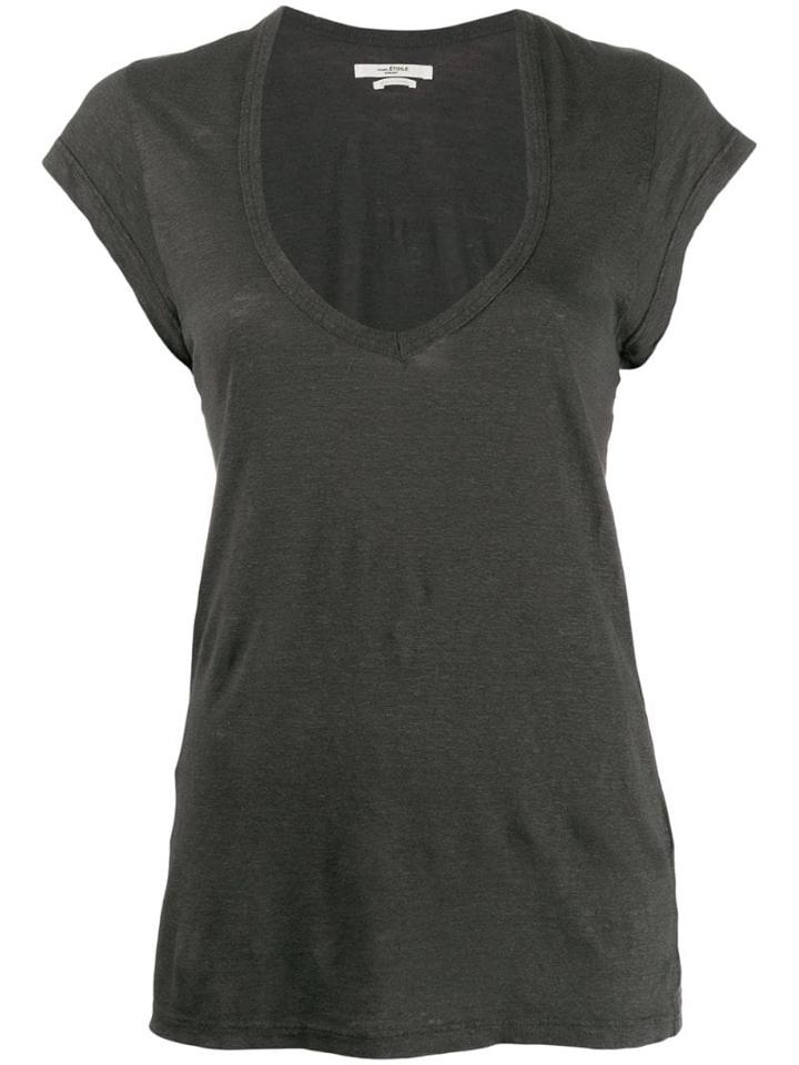 Isabel Marant Étoile Zankya Slim-fit T-shirt - Grey