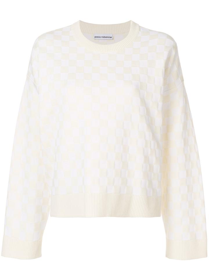 Paco Rabanne Oversized Sweatshirt - Nude & Neutrals