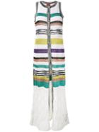 Missoni - Striped Long Waist-coat - Women - Silk/nylon/polyester/viscose - 40, Women's, Silk/nylon/polyester/viscose