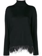 P.a.r.o.s.h. Roll Neck Sweater - Black