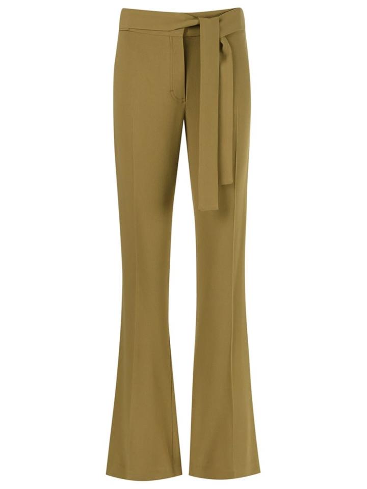 Talie Nk High Waist Trousers, Women's, Size: 44, Nude/neutrals, Acetate/viscose