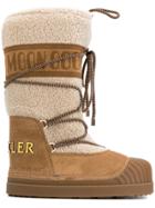 Moncler Moon Boots - Brown