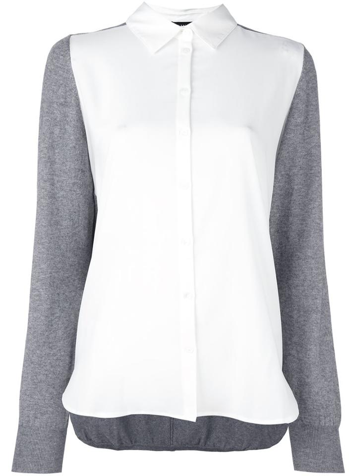 Twin-set Contrast Shirt