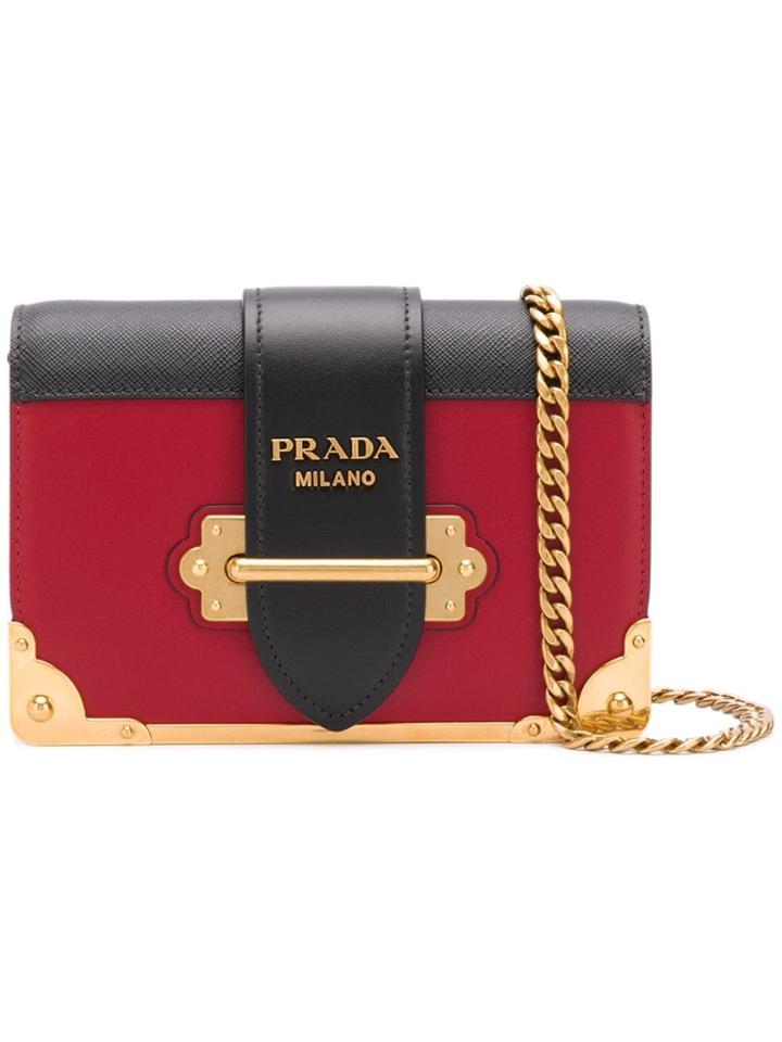 Prada Small Cross Body Bag - Red