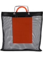 Givenchy - Mesh Layered Tote Bag - Women - Leather/polyamide - One Size, Black, Leather/polyamide