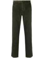 Pt01 Corduroy Straight-leg Trousers - Green
