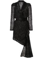 Dodo Bar Or Polka Dot Asymmetrical Dress - Black