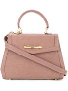 Rula Galayini Amelie Mini Textured Satchel - Brown