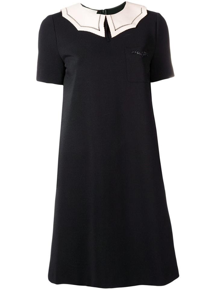 Gucci Bat-embellished Dress - Black