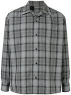 N. Hoolywood Classic Checked Shirt - Grey