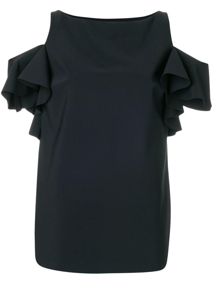 Chiara Boni La Petite Robe Tatina Off Shoulder Blouse - Black
