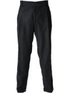 Ubi Sunt Classic Trousers, Men's, Size: 52, Grey, Leather/wool