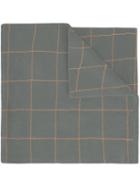 Umd - Cashmere 'grid' Knit Scarf - Women - Cashmere - One Size, Grey, Cashmere