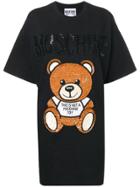 Moschino Sequin-embellished Teddy T-shirt - Black