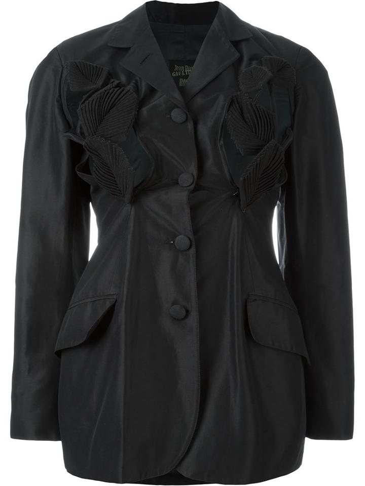 Jean Paul Gaultier Vintage Leaf Appliqué Jacket
