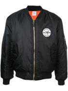 Yang Li Logo Patch Bomber Jacket - Black