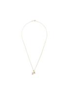 Chanel Pre-owned Cc Logo & Doll Pendant Necklace - Gold
