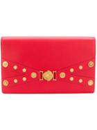 Versace Medusa Medallion Clutch - Red