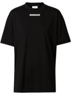 Burberry Unicorn Print Oversized T-shirt - Black