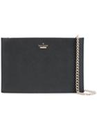 Kate Spade - Sima Clutch Bag - Women - Lamb Skin/polyester/polyurethane - One Size, Black, Lamb Skin/polyester/polyurethane