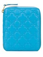 Comme Des Garçons Wallet 'colour Embossed B' Wallet - Blue