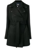 Cavalli Class Belted Trenchoat - Black