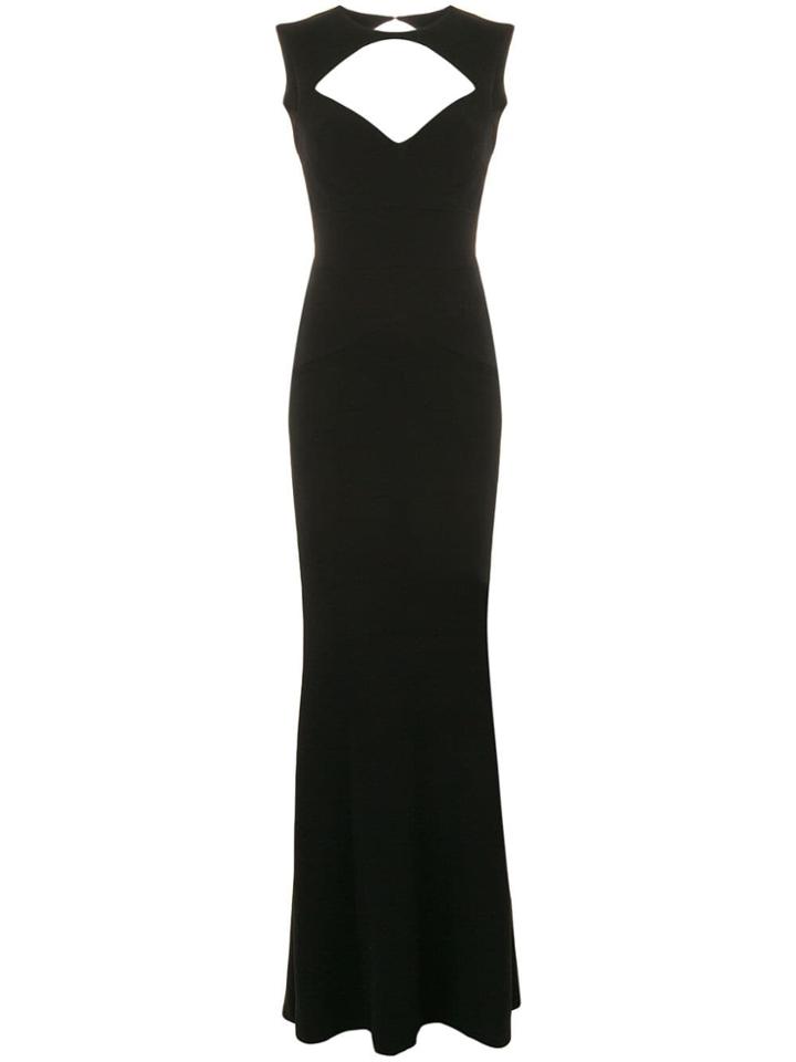 Dsquared2 Cut-out Long Dress - Black