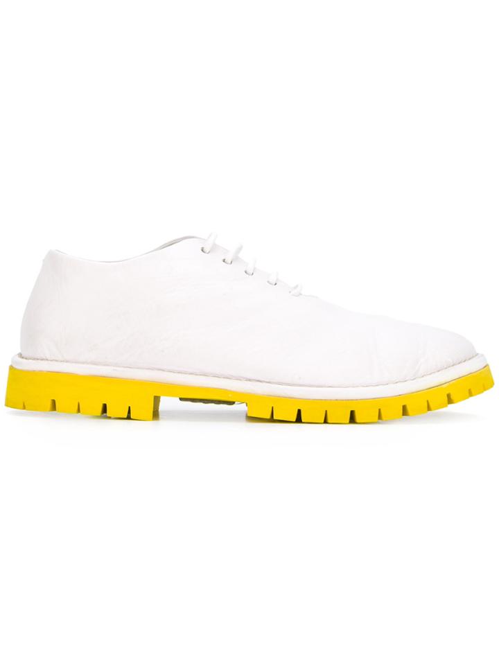 Marsèll Contrast Sole Oxfords - White