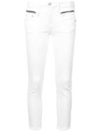 R13 Biker Boy Skinny Jeans - White