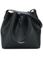 Lancaster - Crossbody Bucket Bag - Women - Leather - One Size, Black, Leather
