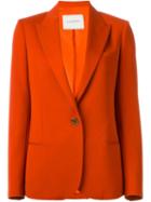Lanvin Jacket, Women's, Size: 36, Red, Silk/wool