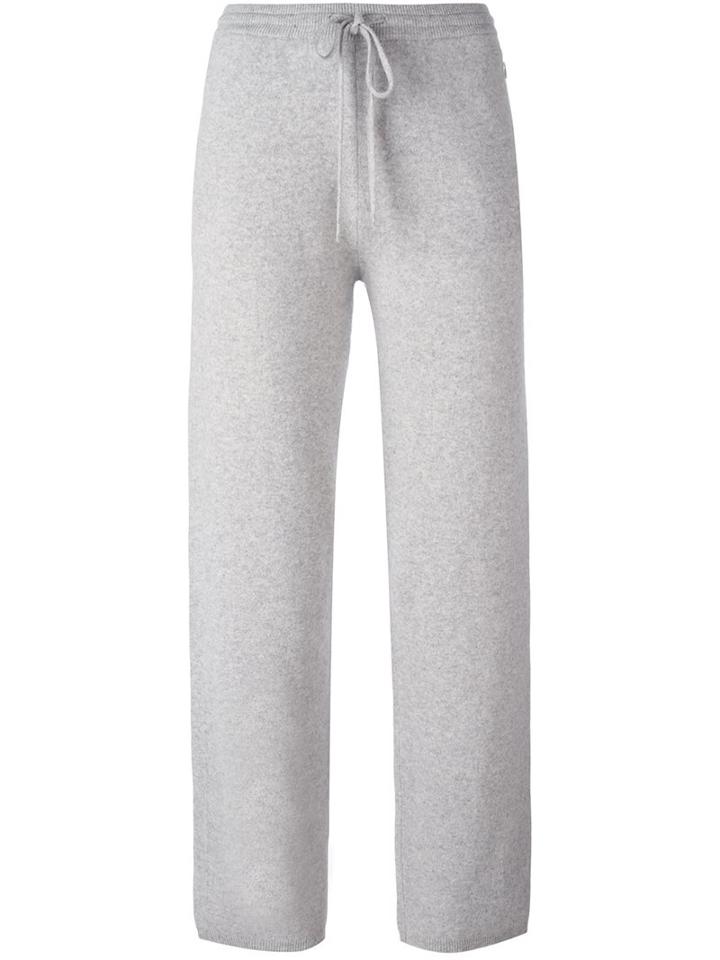 Joseph Drawstring Waist Straight Trousers